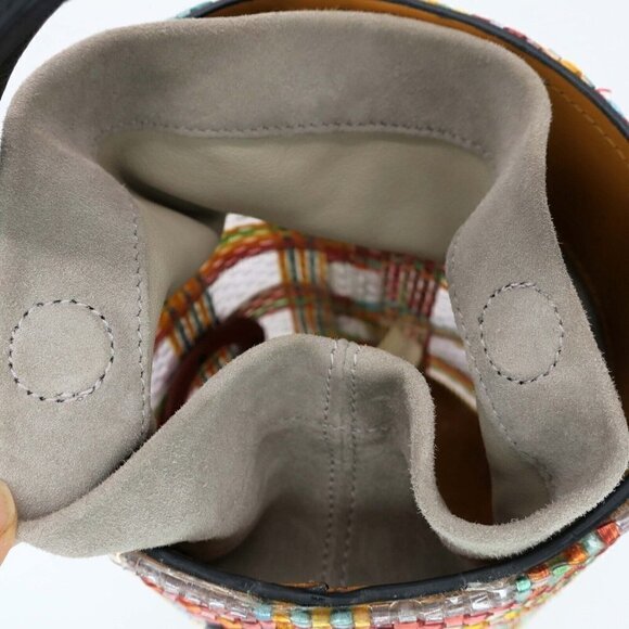 BOYY Bag x M'O Moda Operandi Raffia Woven Bucket Tote Artsy Purse Rare Find! - Picture 7 of 13